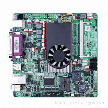 Mini ITX Motherboard, Celeron 1037 Dual-core, 1 x VGA + 1 x HDMI + 1 x LVDS + 8 x COM + 5 x USB2.0